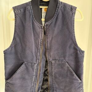 Carhartt Men's Gray Quilted Vest